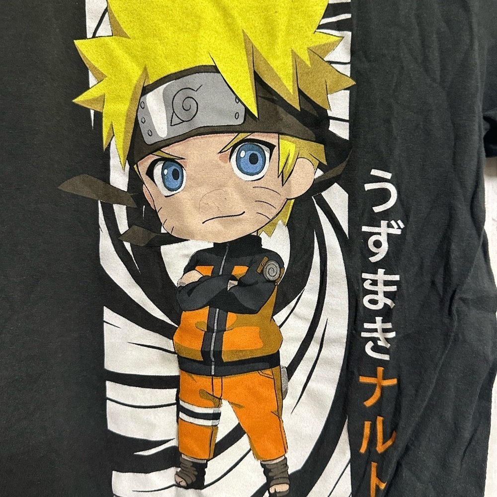 Naruto Graphic Grey  Tee Size XS - Picture 2 of 4